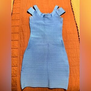 Just Love Sky Blue Mini Dress